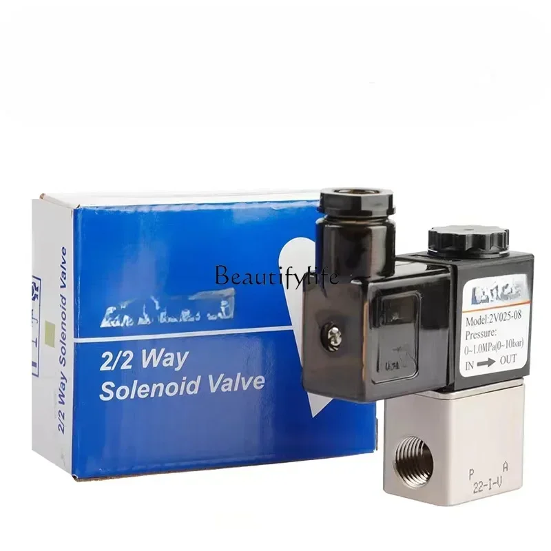 Two-position two-way solenoid valve 2V130-10 2V130-15 A/B