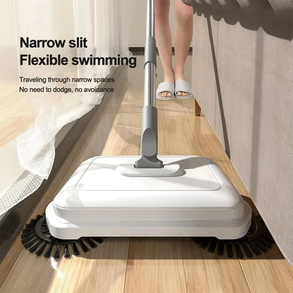 Home 2-in-1 Push Sweeper Office Cleaning Tools Magic Broom Kitchen Floor All-In-One Tool Dustpan Set Vacuum Cleaner With Mop