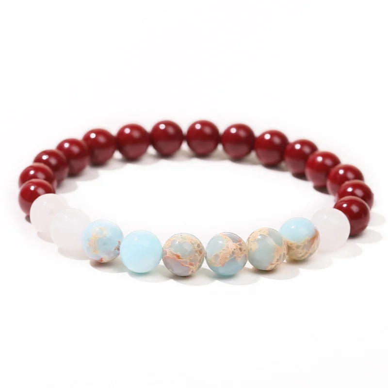 

Shinzue Zisha Shoushan Stone White Jade Simple Style Women's Bracelet Live Streaming Jewelry Who