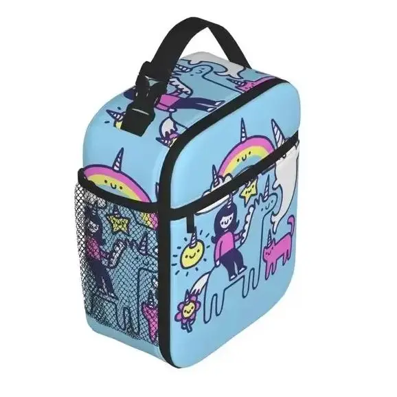

Rainbows Merch Insulated Lunch Bags For Work Food Storage Bag Portable Cooler Thermal Lunch Box