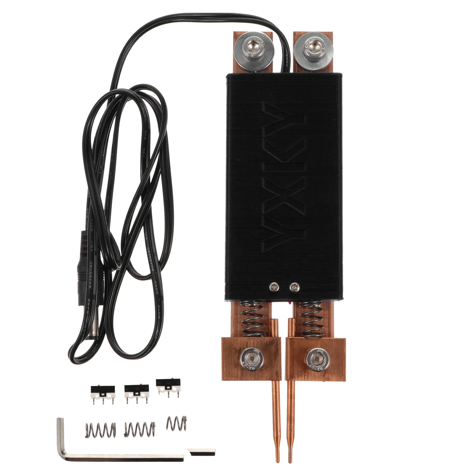 

Spot Welder Pen Integrated Welding Tool For 18650 Diy Use Dual Springs Built-In Limit Switch Portable Spot Welding
