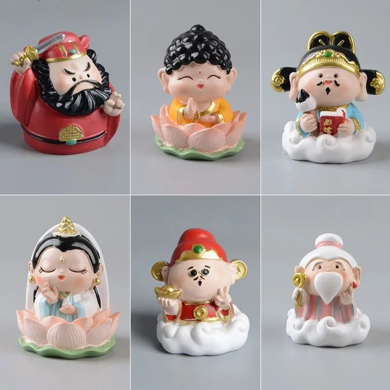 

Brand New Cute Decorative Ornaments Office Fortune Decorative Ornaments Peaceful Figures Children's Toys Ready in Stock