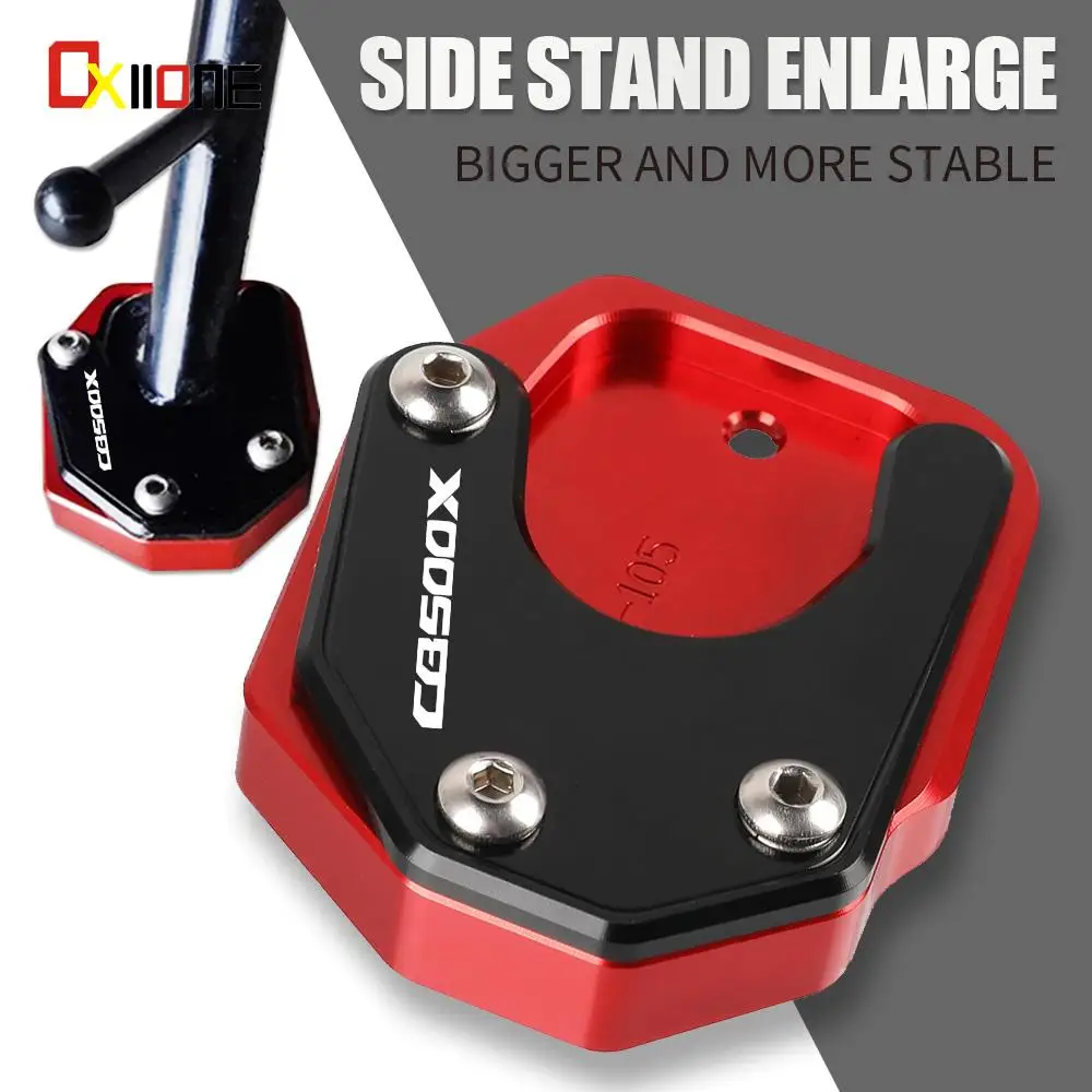 

FOR HONDA CB 500 X 2013 2014 2015 2016 2017 2018 2019 2020 2021 Motorcycle Side Stand Enlarger Pad Support Extension Side Assist