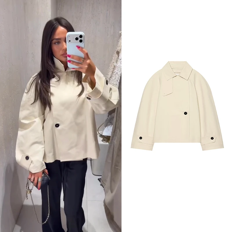 Women's 2026 New Autumn Jackets Fashion Loose Elegant Women's Short Warm Jackets & Coats Chic Travel Street Youth Holiday Coats
