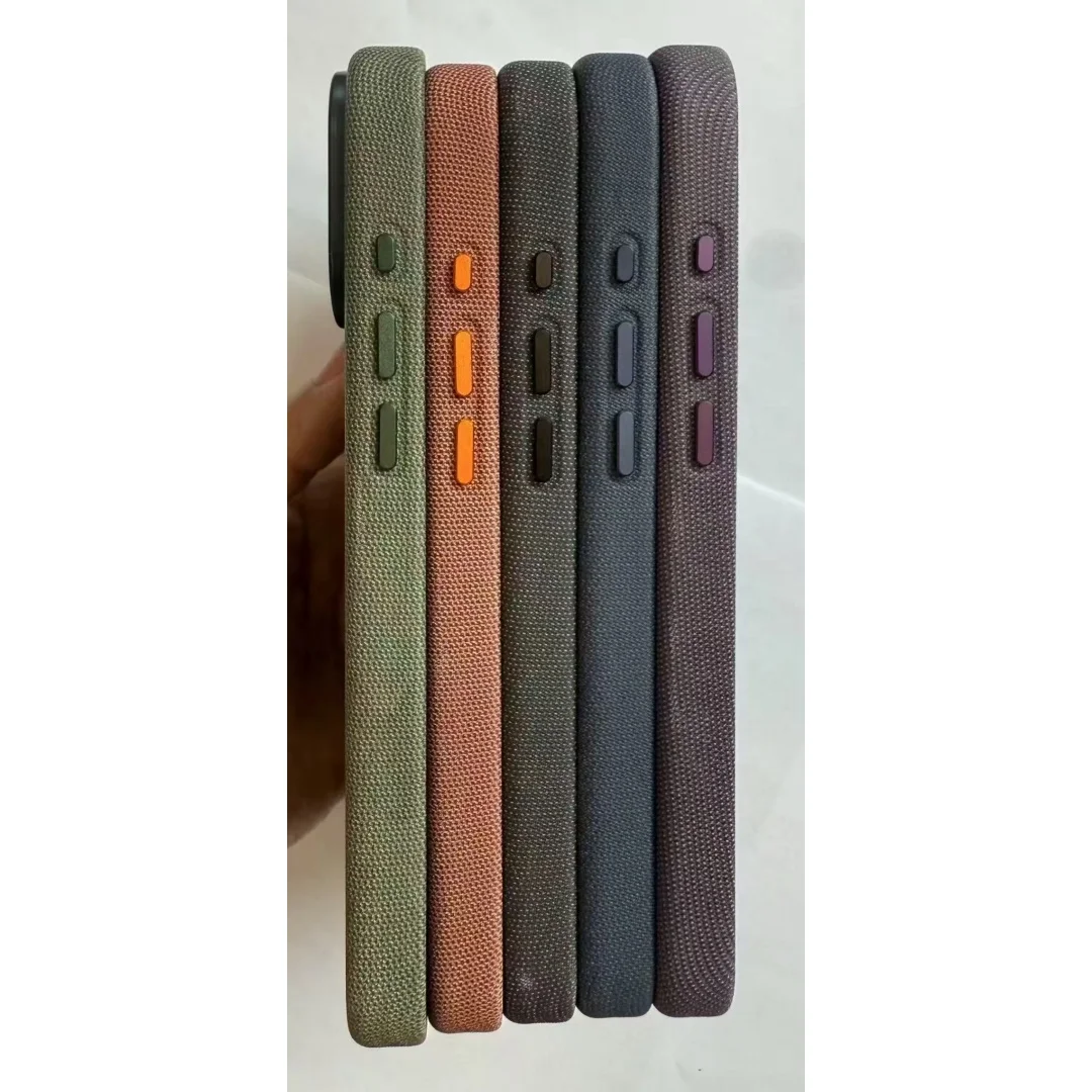 حافظة أصلية رسمية من Apple Techwoven Magsafe لهاتف آيفون 17 برو ماكس 17Pro حافظة شحن لاسلكي مغناطيسية غطاء حماية كامل