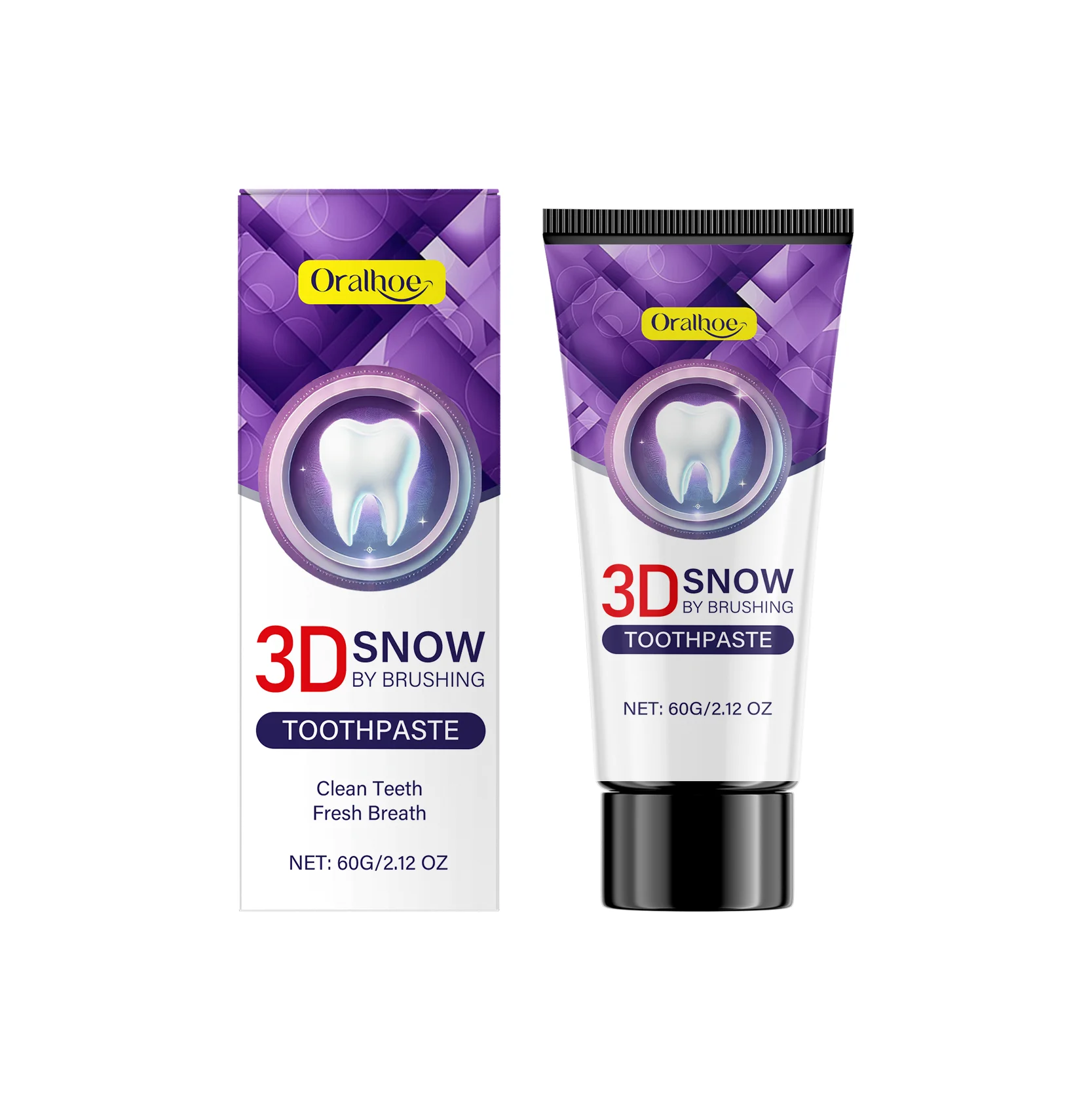 3D-зубная паста для отбеливани – обзор и цена Teeth Whitening Toothpaste
