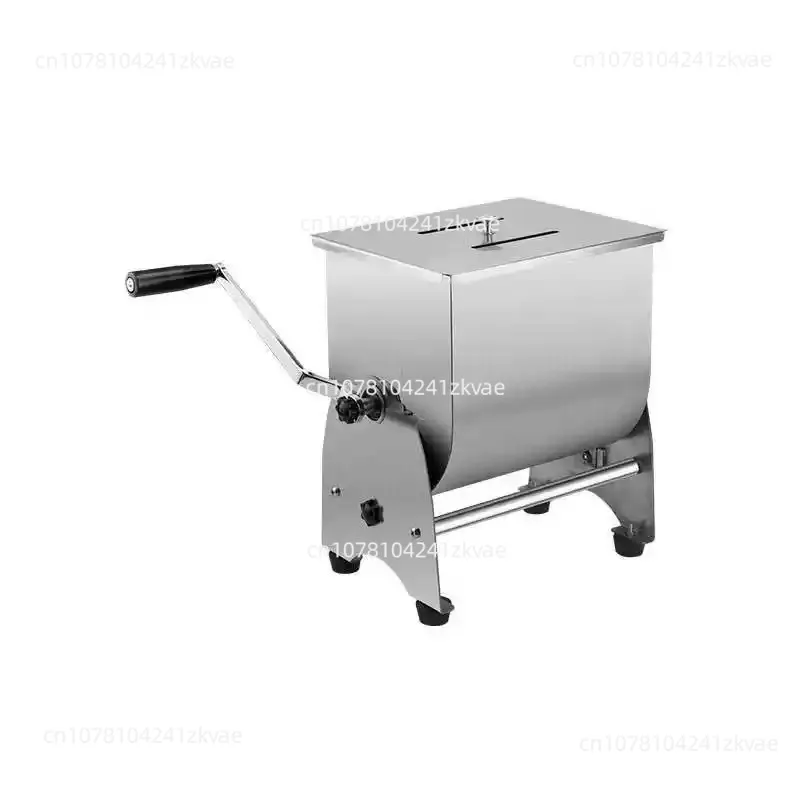 Stainless Steel Commercial Meat Mixer Grinder, Dough Kneader Blender for Restaurant Farm Sausage