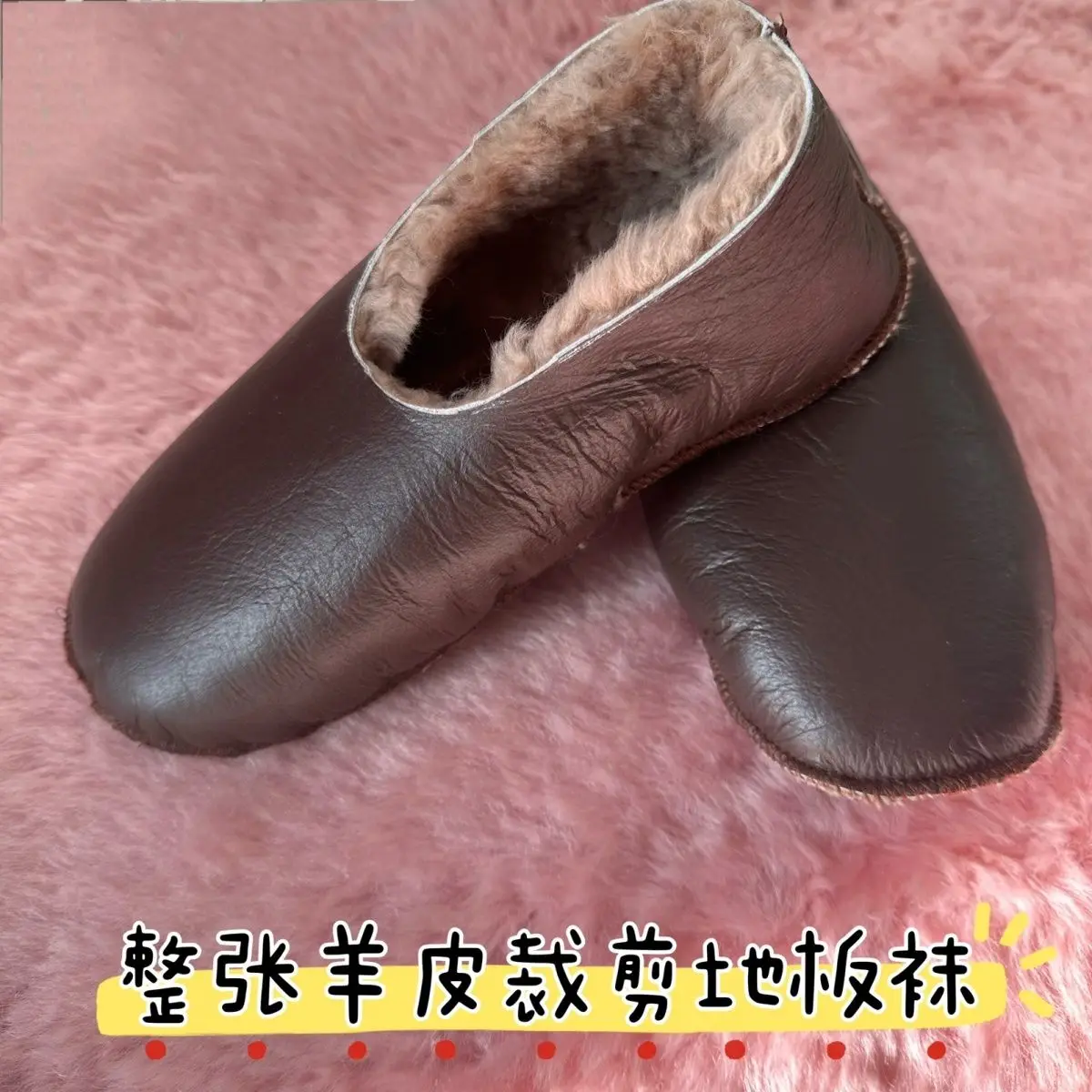 Sheepskin Socks Winter Men Women Genuine Fur Fleece Warm Thickened Real Fur Leather Socks Underwear Solid Men Socks New