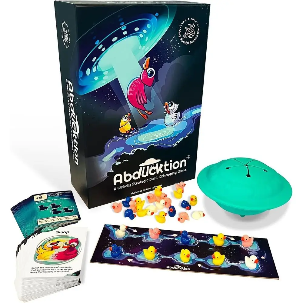 

Abduction - Стратегическая игра «Похитление утки», 15 минут, легкая стратегия, утки, головоломка, развивающая мышление и логику