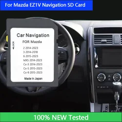 2023 Navigation Map for Mazda EZ1V/2 /3/ 6 /CX3 /CX5 /MX5/CX9 Navigation SD Card Map GPS Satellite Nav