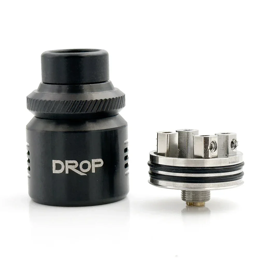 RunVape Drop V2 RDA Atomizer 24mm Dual Coil Airflow Control DIY Deck DL RDL Vaping Tank