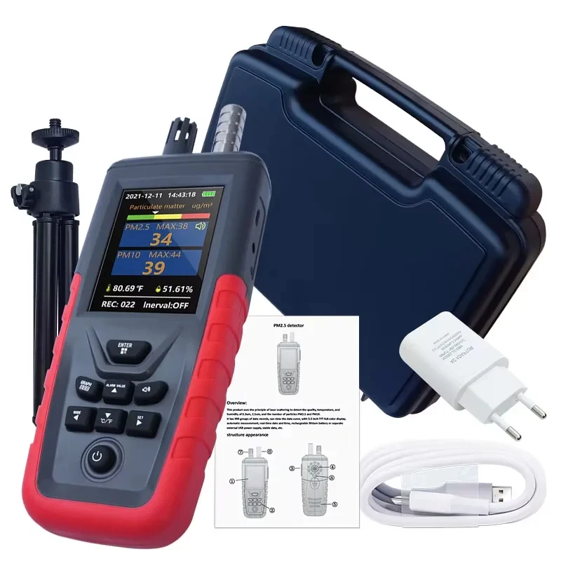 Digital Detection Quality Dust Suspended Particle Sampling Counter PM./PM