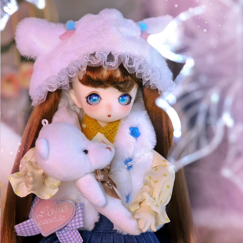 DBS ตุ๊กตา1/4 BJD Dream Fairy Match สาว Kimono อะนิเมะเรซินรูปกล่อง Lala Ruru ไข่ ACGN SD คอลเลกชันของเล่น