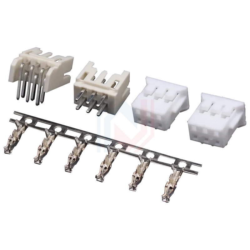 5 Sets PHD 2.0mm Pitch Double Row Straight Needle Curved Needle Seat Rubber Housing Terminal Socket 2x2p3p4p-20p Connector Plug