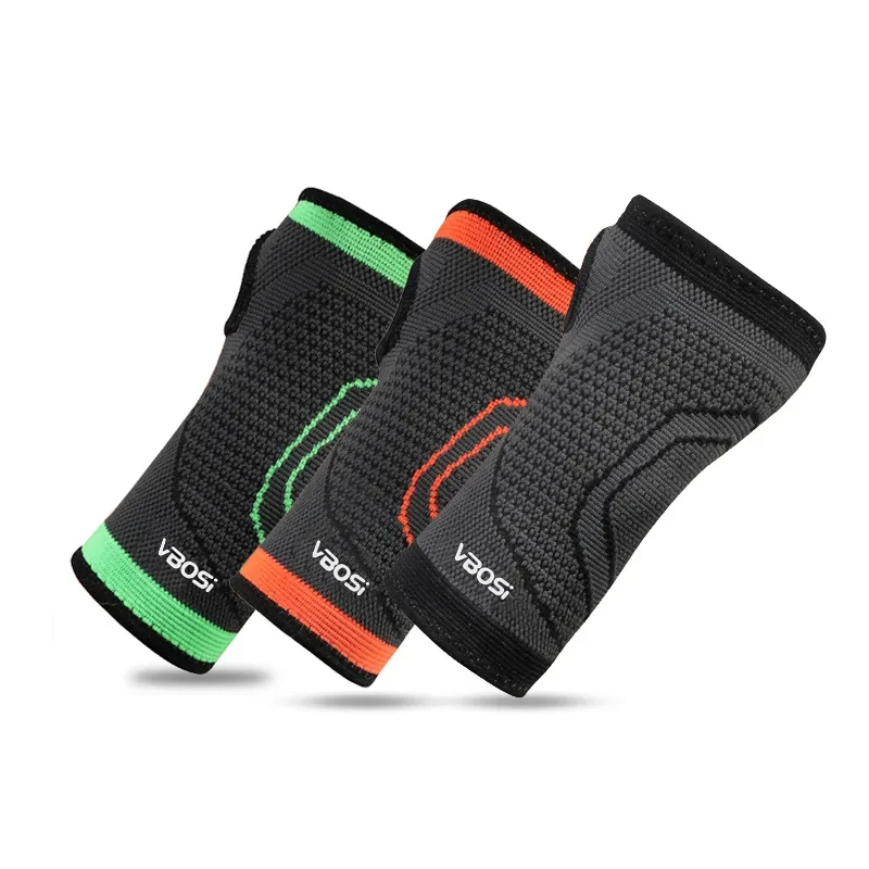 

1PCS Nylon Knee Protector with Wristband Ankle Support Elbow Pads Hand Guards for Weightlifting Basketball Knee Brace