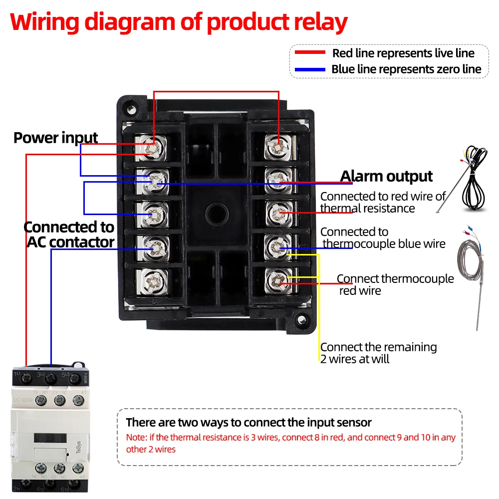 REX-C100/C700 Relay Digital PID Temperature Controller Thermostat Universal Input Output Instrument SSR Output K Thermocouple