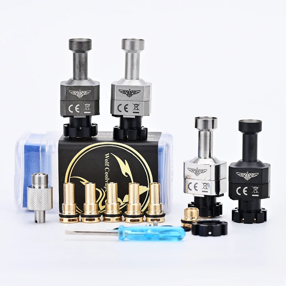 Wolfcoolvape WICK D XO Style GG Submarine RBA Bridge Boro Tank Billet BB Boro Box Vape Mod Kit Atomizer replacement coil - gallery image 2