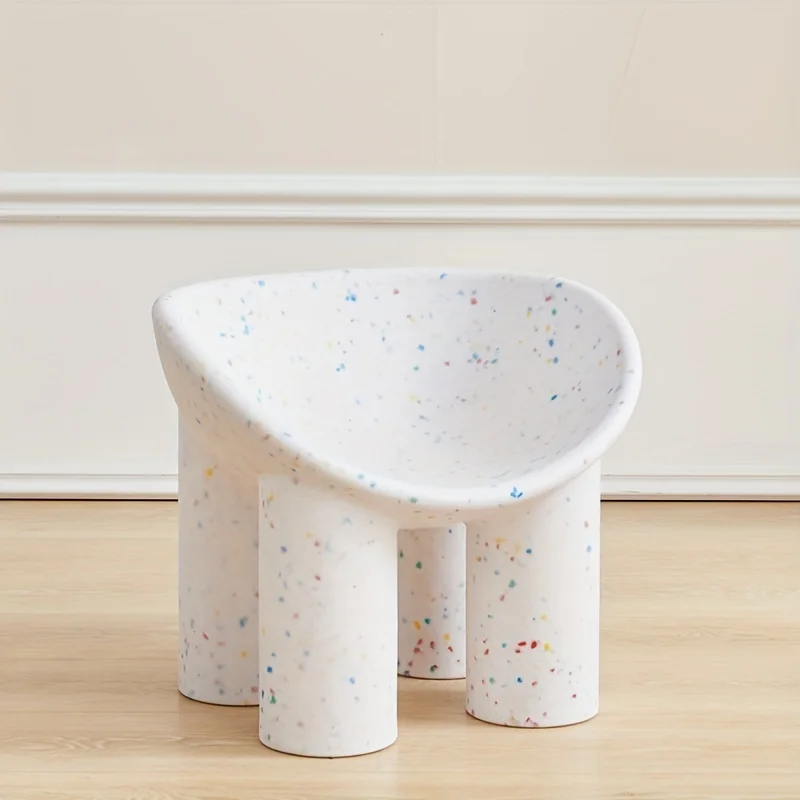 

Прочный овальный табурет для отдыха, табурет для смены обуви, пластиковый стул с ножкой слона в скандинавском стиле