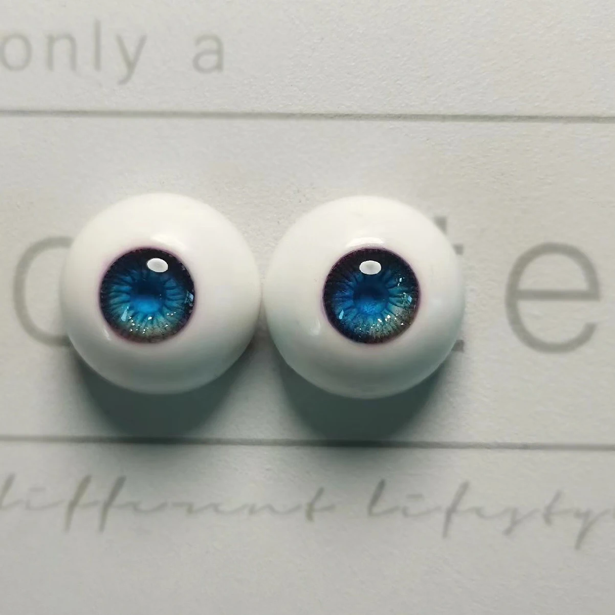 Eyes For Toys Doll Eyeball Resin For OB11 1/6 1/8 1/12 1/4 1/3 BJD Doll Accessories DIY Handmade  Eyeball