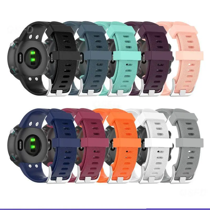 Sport Strap High Quality Sweatproof For Garmin Swim 2 Wrist Strap Silicone Wrist Strap Transparent Protective Cover Waterproof