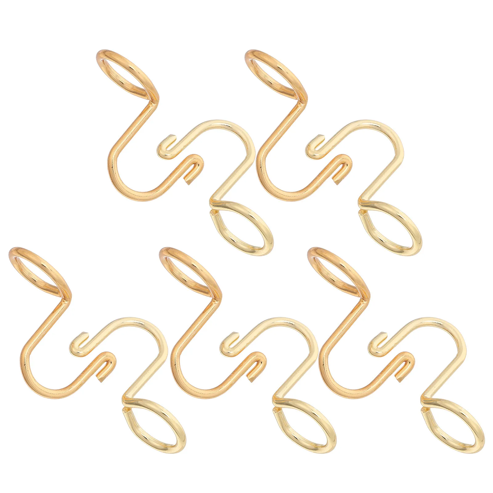 10Pcs Wardrobe Connector Hooks Clothes Hanger Clips Space Saving Hanging Extender Hooks Closet Organizer Cascading Hook view 2