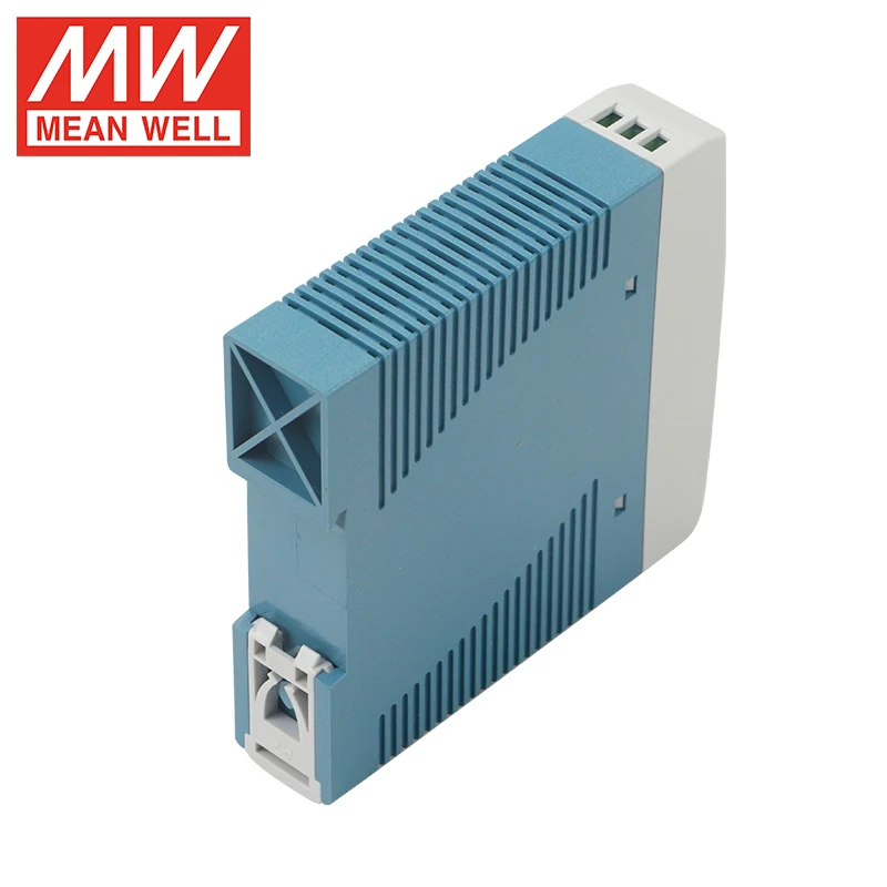 Meanwell MDR 10W Power Supply 12V 15V 24V 5V DC 10W Single Output Industrial DIN RAIL Power Supply with DC OK Active Signal