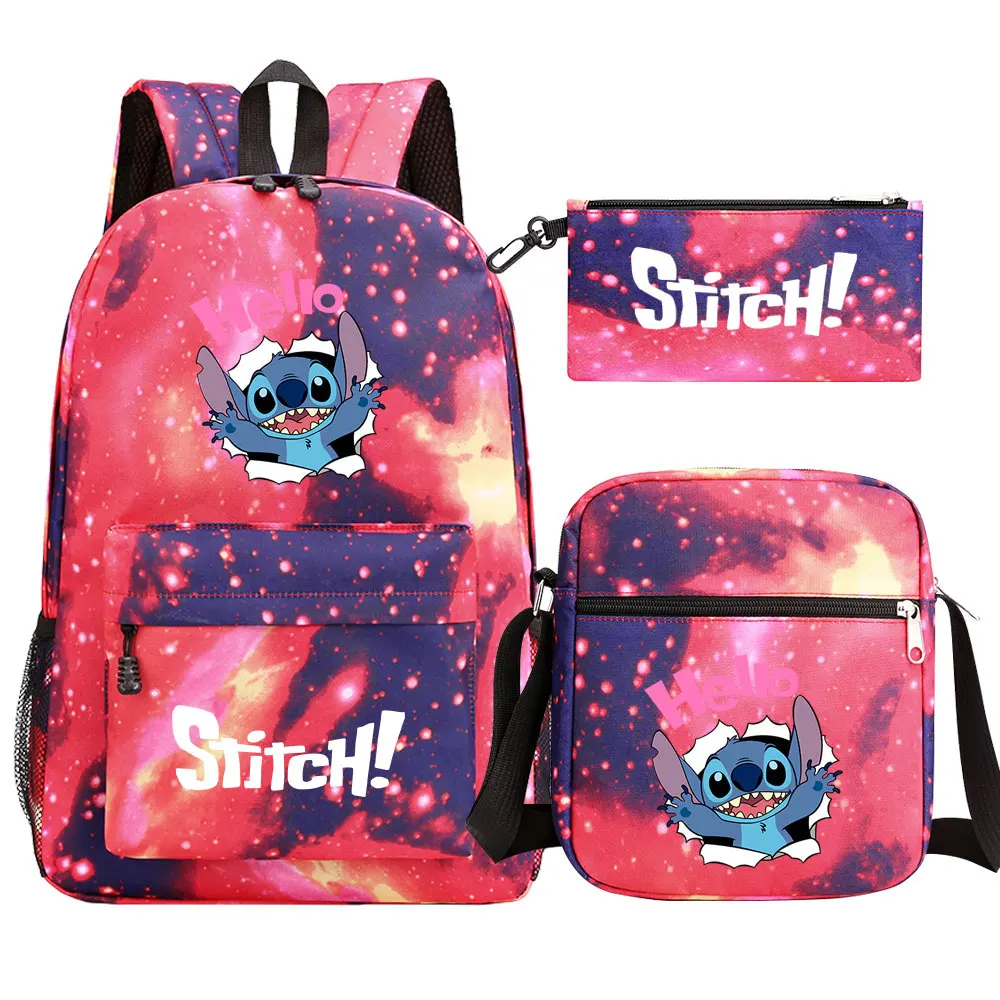 Stitch Children School Bags Orthopedic Backpack Kids School Boys Mochila Infantil Catoon Bags