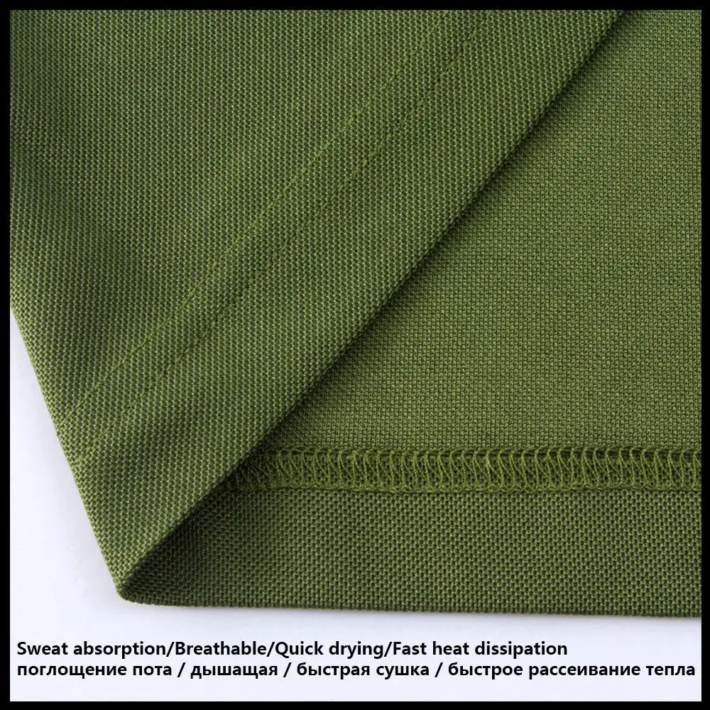 Herren Softair Militär-Revershemd Army Combat Cargo Taktischer Langarm-Atmungsaktiver Pullover Wandern Camping Klettern Sweatshirt – Detail 9