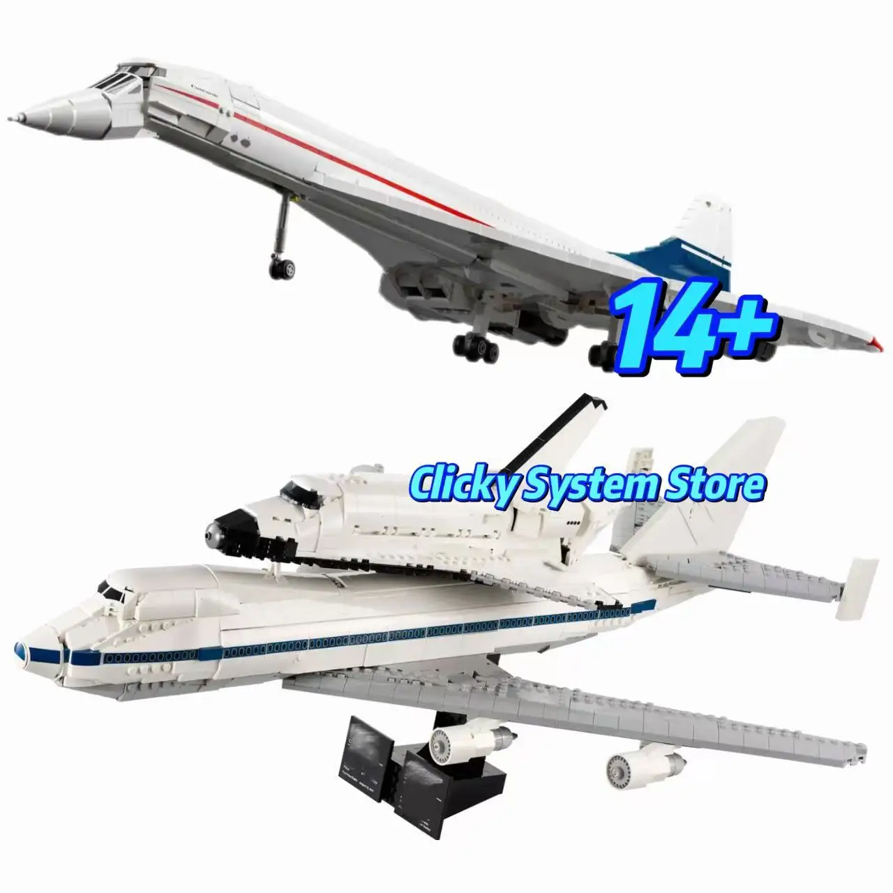 

Набор строительных блоков для сборки самолета 2026 (модели 10360, 10318), в наличии, подарки для взрослых, коллекционный декор