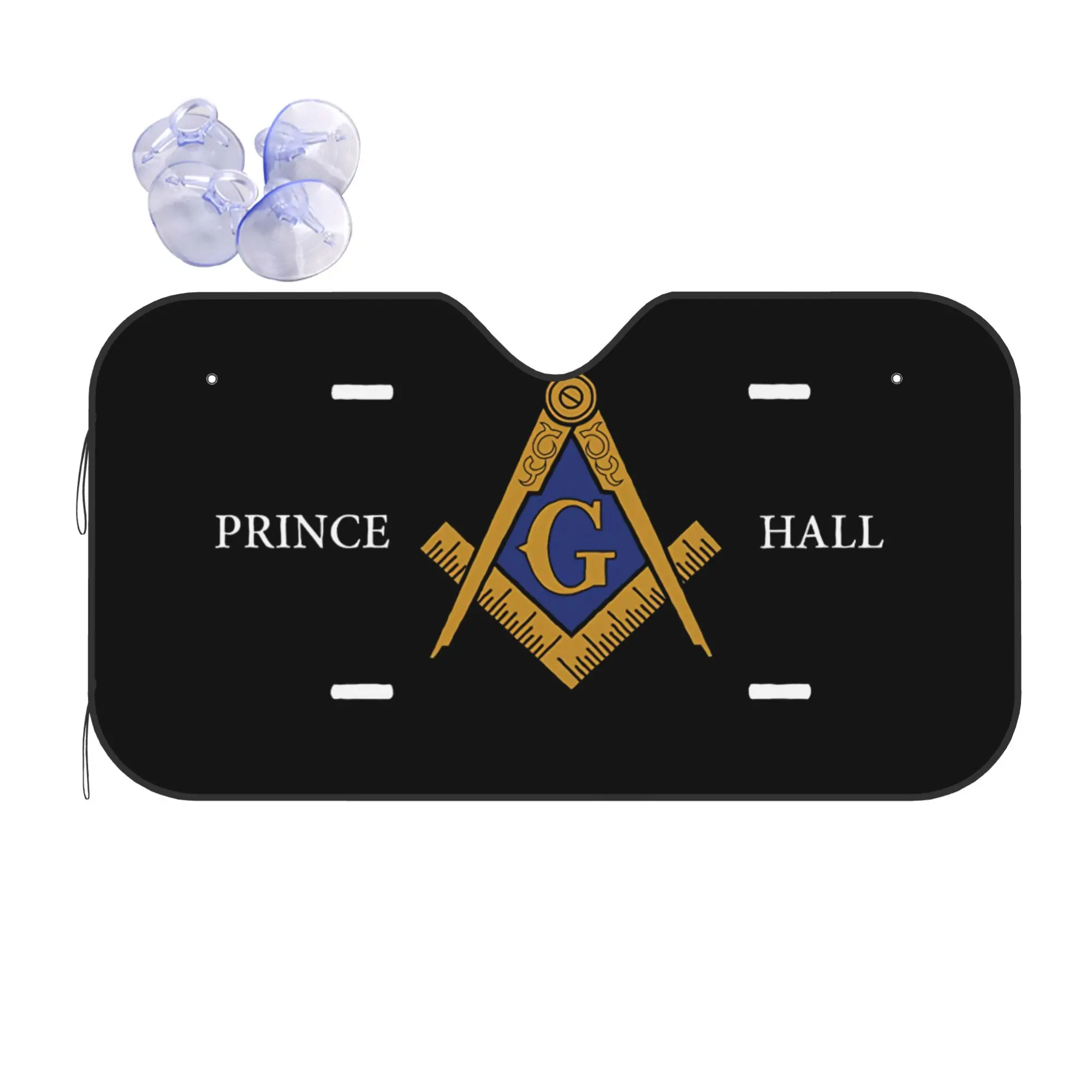 Windshield Sun Shade Car Master Mason Masonic Solar Reflector Protector Freemasonry Visor Screen Cover Vehicle Windscreen