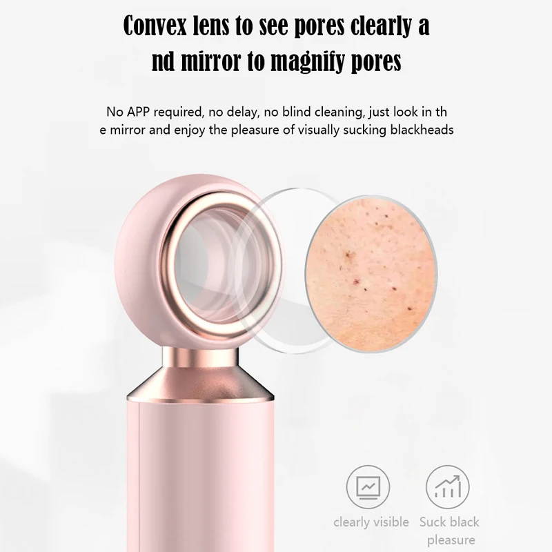 미 전기 블랙헤드 제거기 진공 여드름 클리너 블랙 스팟 제거 얼굴 깊은 클렌징 모공 클리너 기계 피부 관리 도구