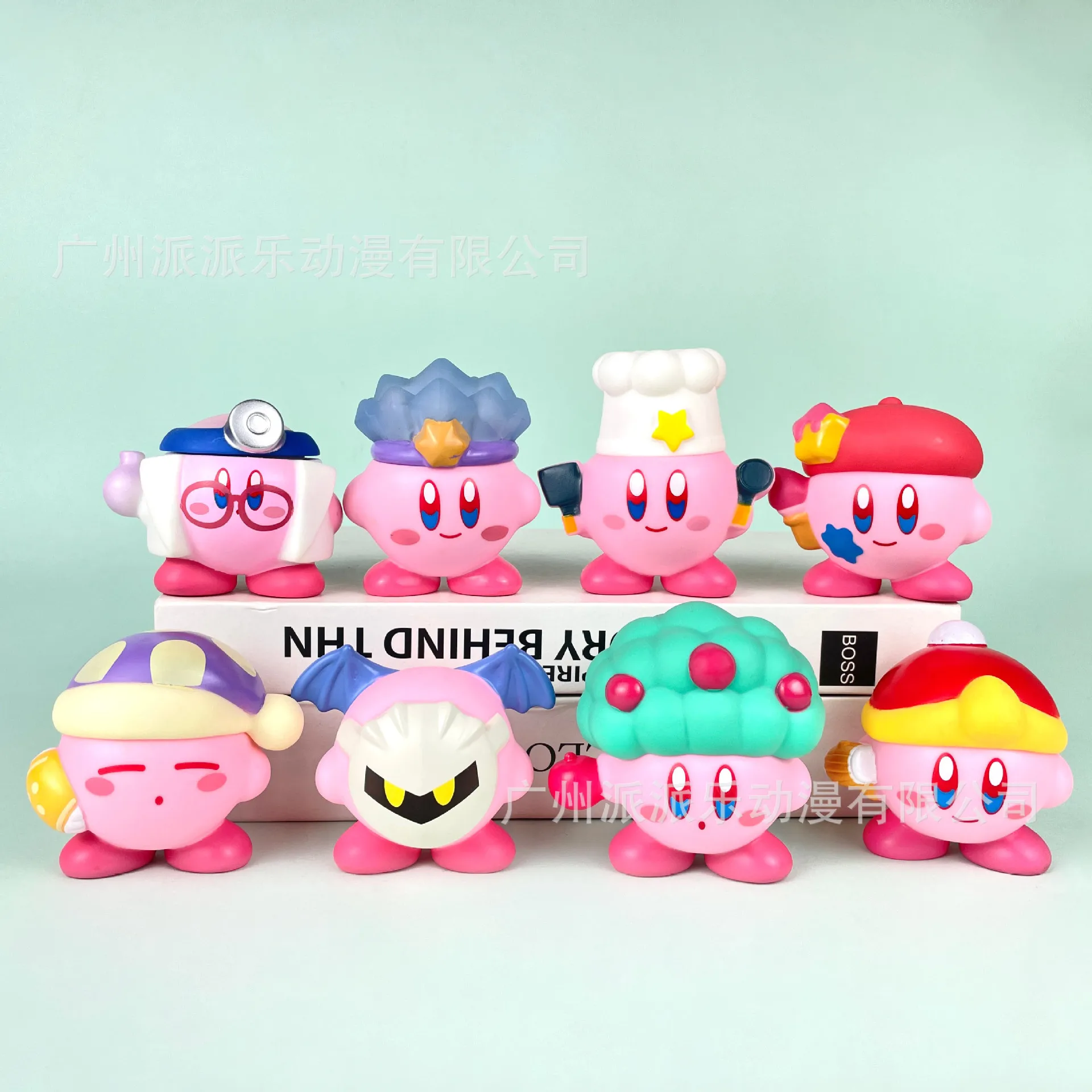 Anime Kirby Action Figures Blind Box Cute Cartoon Model Toy Deskdecoration Pvc Mini Dolls Mystery Box Kirby Figurki Prezent dla dzieci