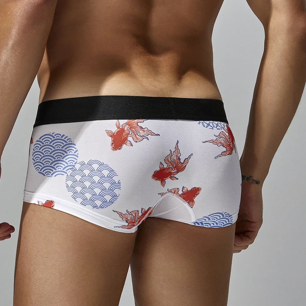 Seobean-New Sexy Year of the Fish Boxer Briefs, Underwear