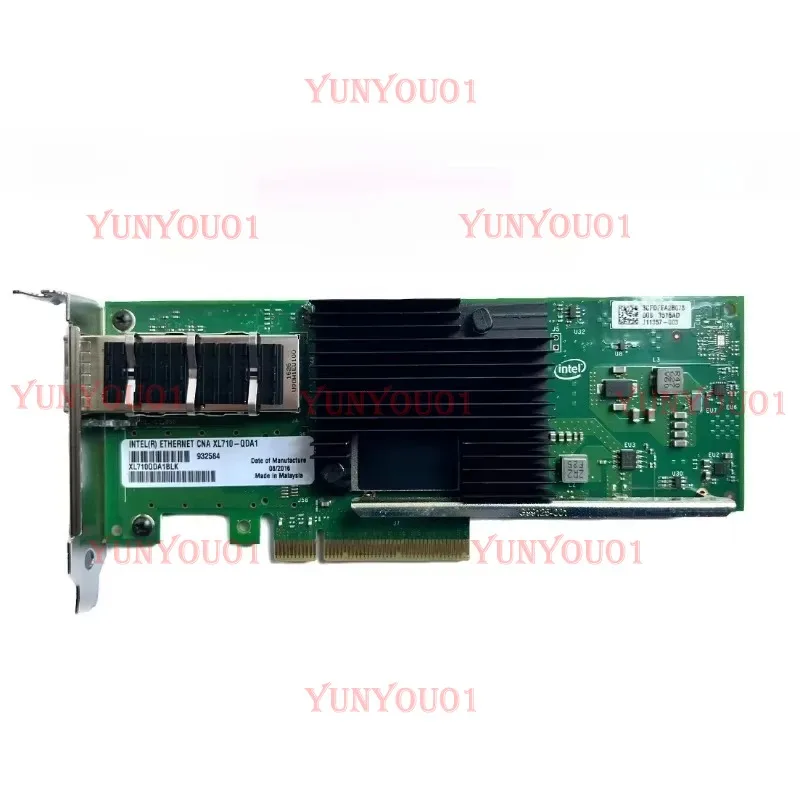 XL710 Chipset PCIe 3.0 X8 QSFP+ 40G Single Port XL710-QDA2 Network Card-XL710-QDA1