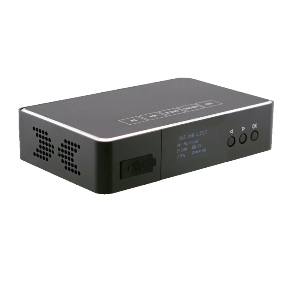 Link Pi ENC1-V3 HDMI-encoder NDI-decoder 4K 1080P SRT RTSP/RTMP/HTTP/HLS H265 8GB eMmc Live-uitzending Ondersteuning YouTube, Facebook