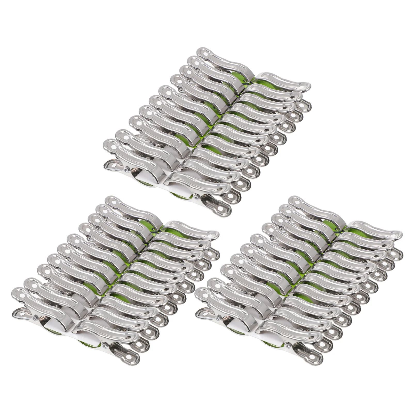 60 قطعة مقاطع حديقة يندبروف الثقيلة الملابس المعدنية تجفيف المشبك ل منشفة لحاف الملابس الداخلية في الهواء الطلق شرفة العملي تحديد #3