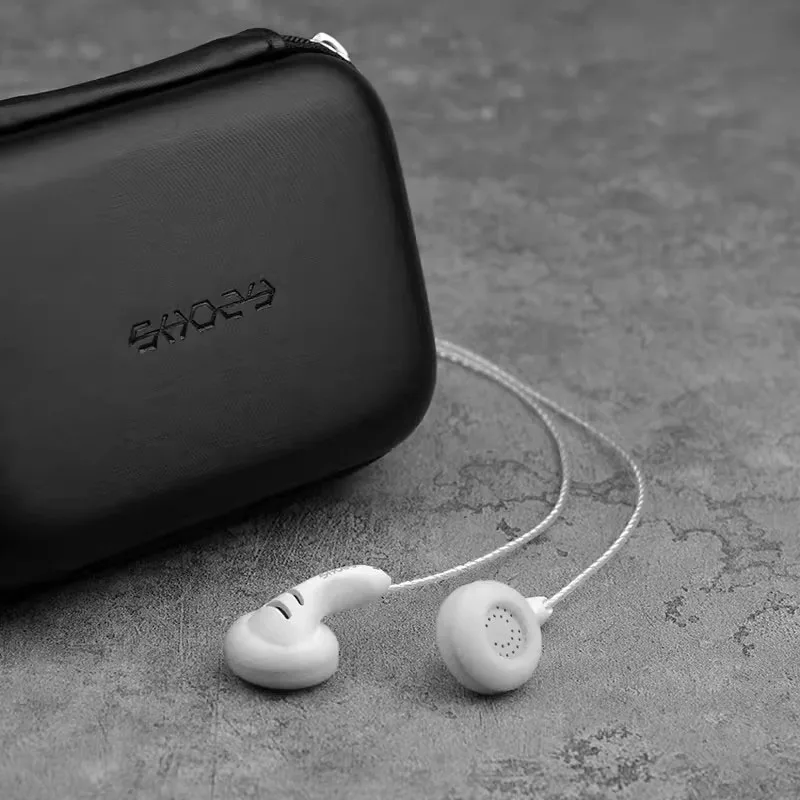SHOZY Cygnus Pro Single Dynamic Driver 1 DD 16ohm High-Sensitivity Low Impedance Audiophile Flat Earphone HIFI Earbud