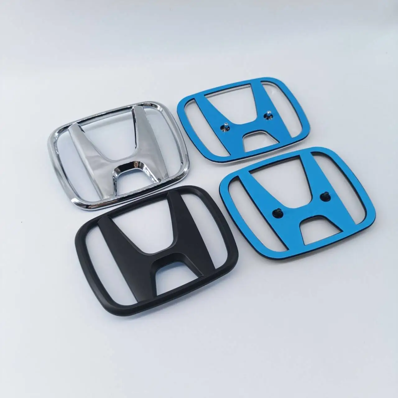 1 قطعة لهوندا H سيفيك الأسود الفضة شارة مناسبة أوديسي سبيريت سيتي اليشم سيارة تصميم الجبهة مصبغة مقصورة الأمتعة ملصق #1