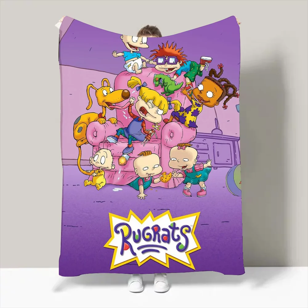 Anime R-rugrats Blanket Design Lightweight Throw Blanket For Dorms, Naps, Living Room, Office,Sofa,All-Season