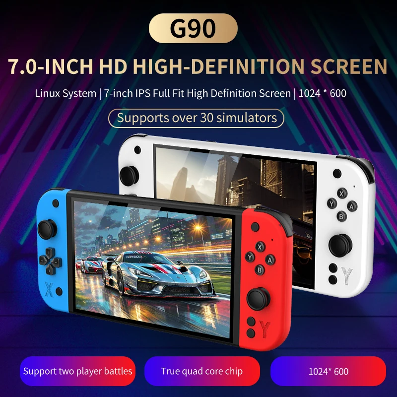 7-inch Portable Game Console 64GB 4000mAh G90