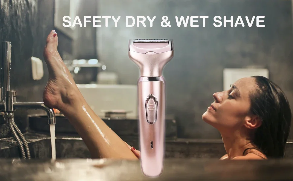 Epilatore Elettrico Per Le Donne,Rasoio Elettrico Ricaricabile USB - Foto 12