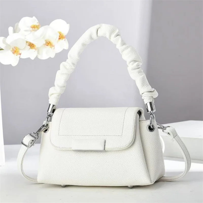 

Luxury Brand Fashionable Leather Women's Shoulder Bag Elegant Famous Paris Designer Classic Vintage Bag