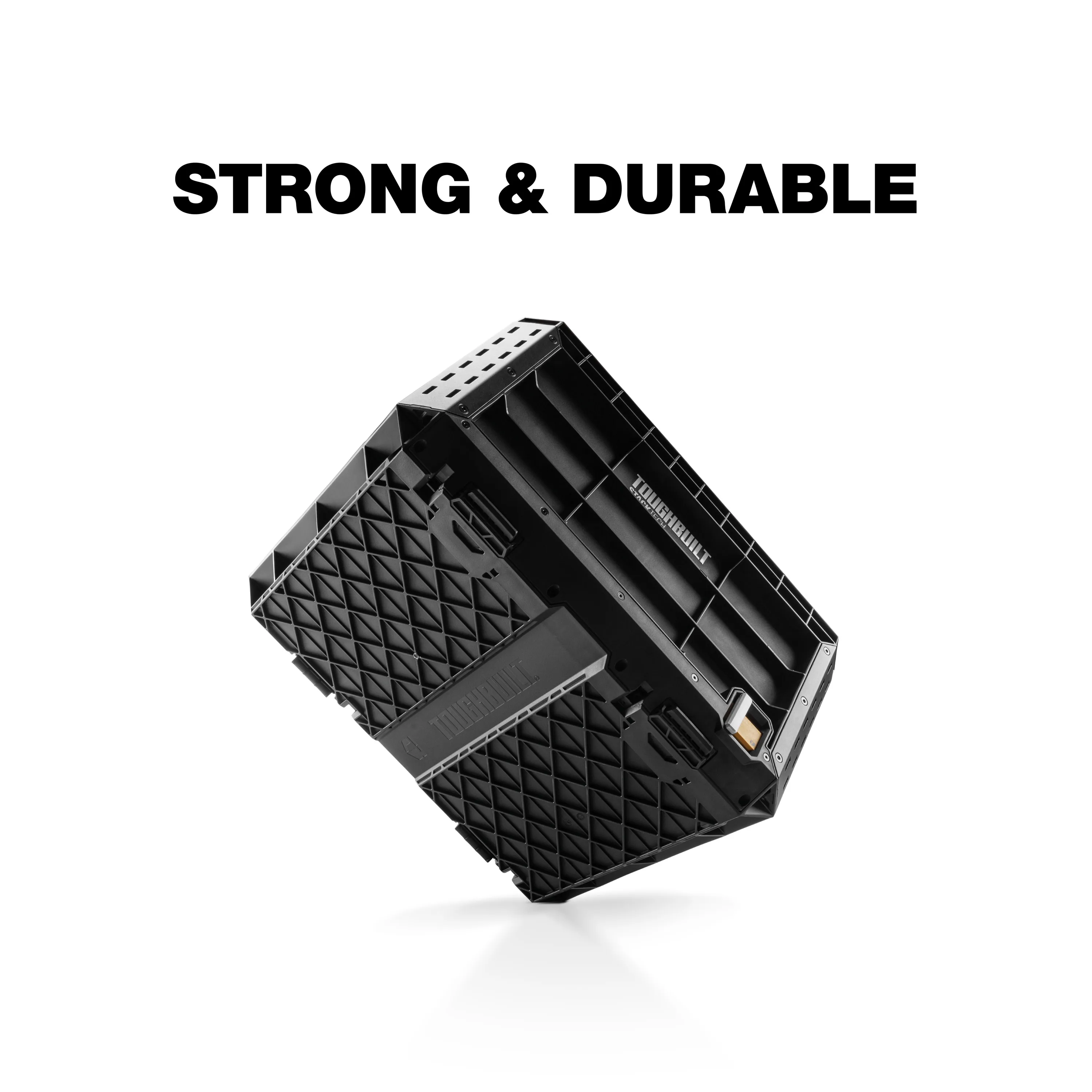 TOUGHBUILT TB-B1-X-50 StackTech Tool Crate Box Organizer Parts Box Multifunctional Matching Stacking Combination Tool Organizer