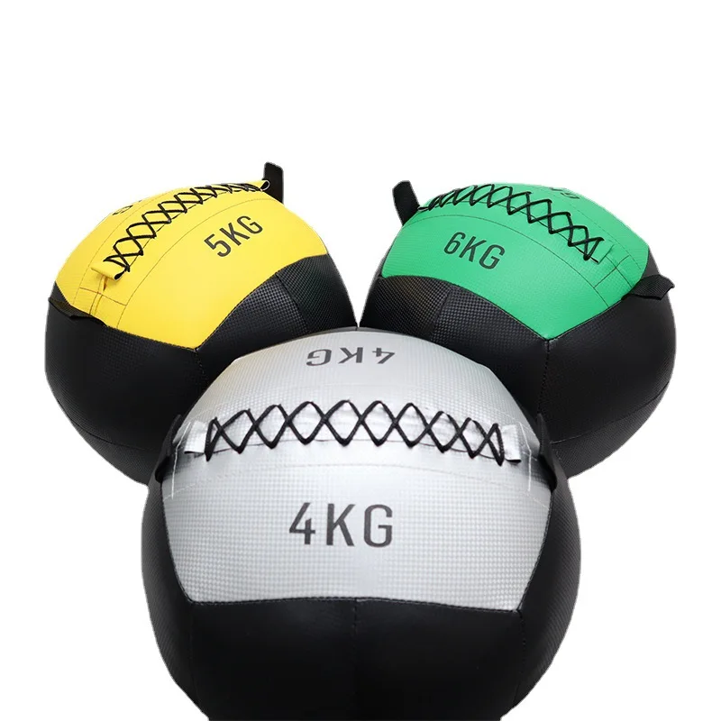 Soft Solid Gravity Medicine Ball for Deep Squat Core Training, Non‑Elastic Balance Exerciser Fitness Body‑Building Workout Gear