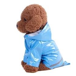 Waterproof dog clothes small dog pet raincoat coat puppy raincoat York Chihuahua dog clothes supplies sunscreen windproof