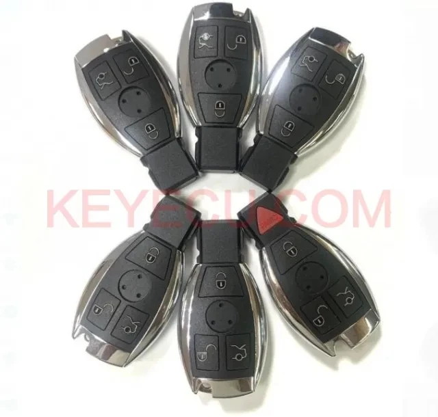 DIYKEY Xhorse VVDI BE Key Pro Improved Version Complete Remote Key 3 Button / 4 Button 315MHz/433MHz for Mercedes-Benz BGA NEC