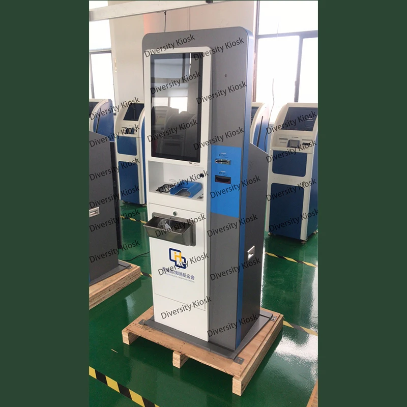 Terminal de troca de moeda de quiosque de pagamento de alta segurança Crypto ATM Machine BATM BTC Terminal de autoatendimento