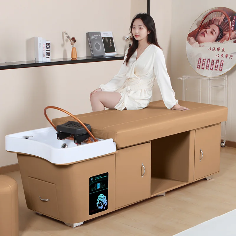 

Factory Luxury Salon Equipment Japanese Massage Bed Spa Shampoo Bed