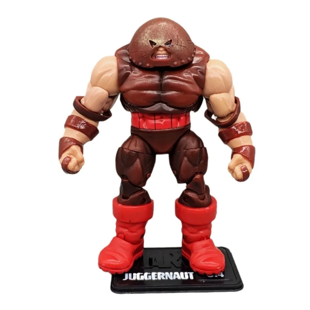 

Red Tank Spider-Man Action Figure Collectible X-Men Statue Iron Head Deadpool Green Giant Hero Toy Model for Fans