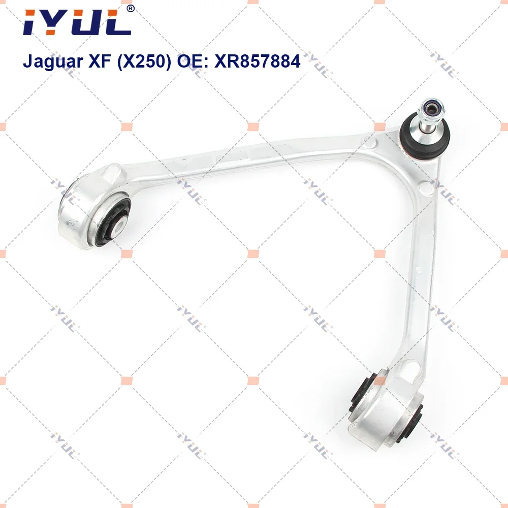 IYUL A Pair Front Upper Suspension Control Arm U-Type For Jaguar XF X250 XJ X350 S-TYPE CCX XR857884 XR857883 C2Z29117 C2Z29115